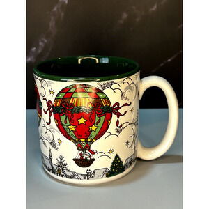Vintage Creative Concepts Hot Air Balloon Christmas Mug with Box